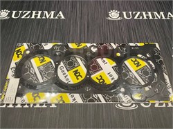 Прокладка головки блока цилиндров 1ZZFE металл 1111522030 - фото 1198