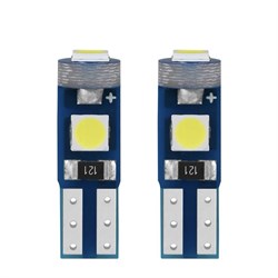 Лампа автомобильная светодиодная T5-3030-3SMD 12V T5-3030-3SMD 12V - фото 5075