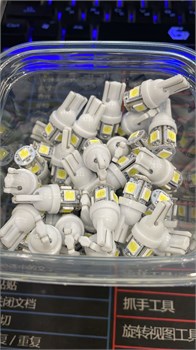 Лампа автомобильная светодиодная T10 12V T10-5050-5SMD - фото 5088