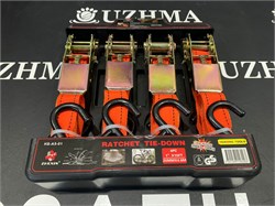 Стяжка для груза 25мм*4,6м, 4 штуки 4PC - фото 5317