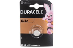 Батарейка Duracell 1632-1BL, 3 В 1632 - фото 5789