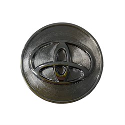 Заглушка на литой диск Toyota хромированный 6 см 8670 - фото 6122