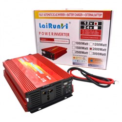 Преобразователь 12v 220V 2000W 2378 - фото 7363