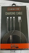 Зарядка для телефона 3 кабеля USB D02  D02