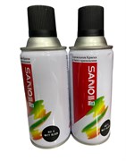 Краска аэрозольная Sano № 4 черный матовый 235 гр 4-1