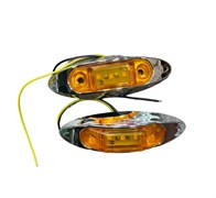Габаритные огни для грузовых авто 12-24V желтый SQ-C-79 SQ-C-79