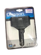 Автомобильное зарядное устройство Olesson 100W USB X 2 1652-2