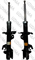 Стойка передняя левая Nissan March K12 VY12 333397 - фото 2592