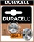 Батарейка Duracell CR2032, Литиевый тип, 3 В CR2032 - фото 5790