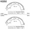 Колодки тормозные барабанныеToyota Lite Ace CR30 Uzhma K2252 K2252-1 - фото 5932