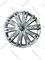 Колпак автомобильный серебристый NATIONAL SREET MACHINE R15 9396 - фото 6706